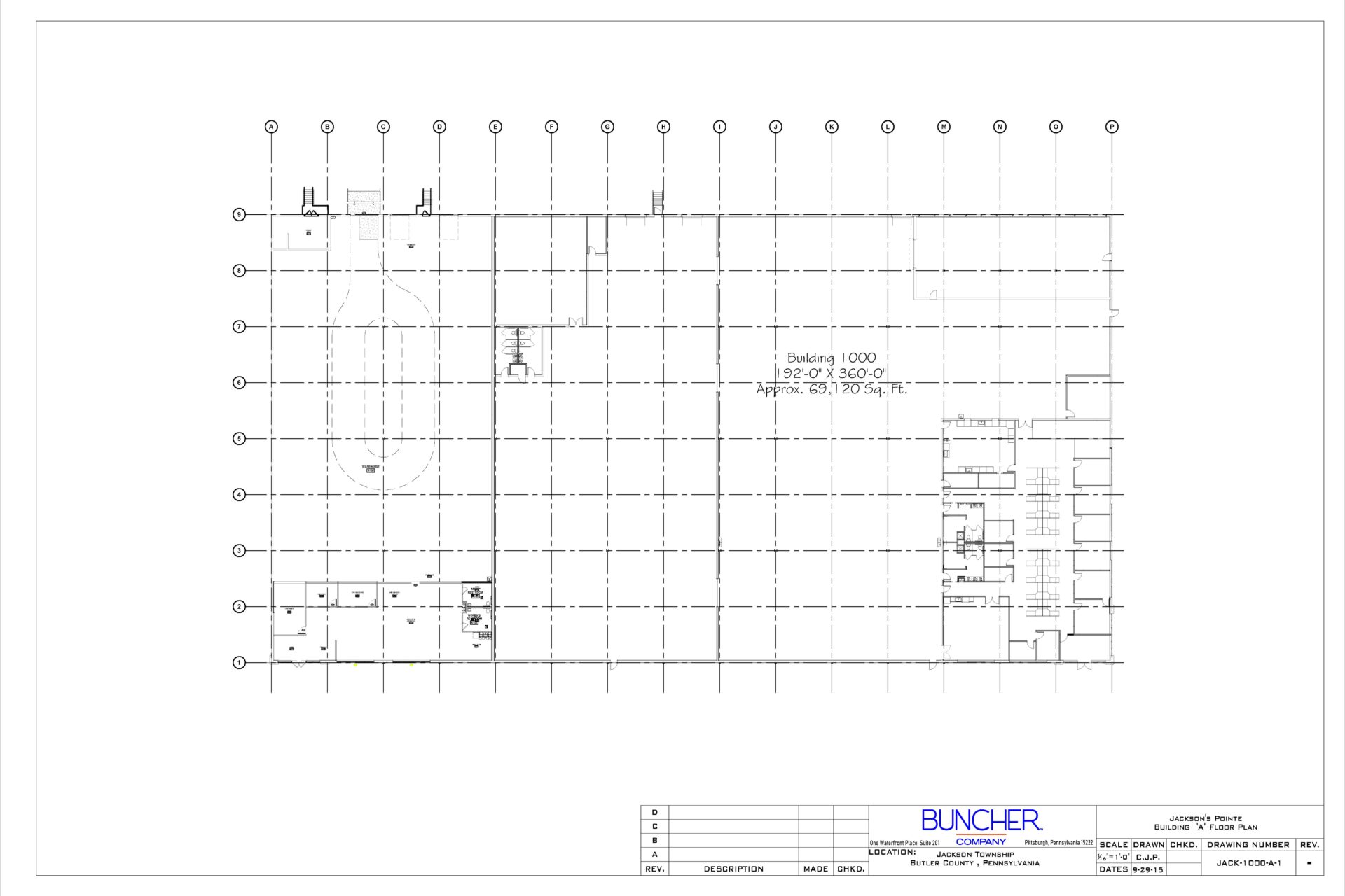Jackson's Pointe Commerce Park Building 1000 The Buncher Company