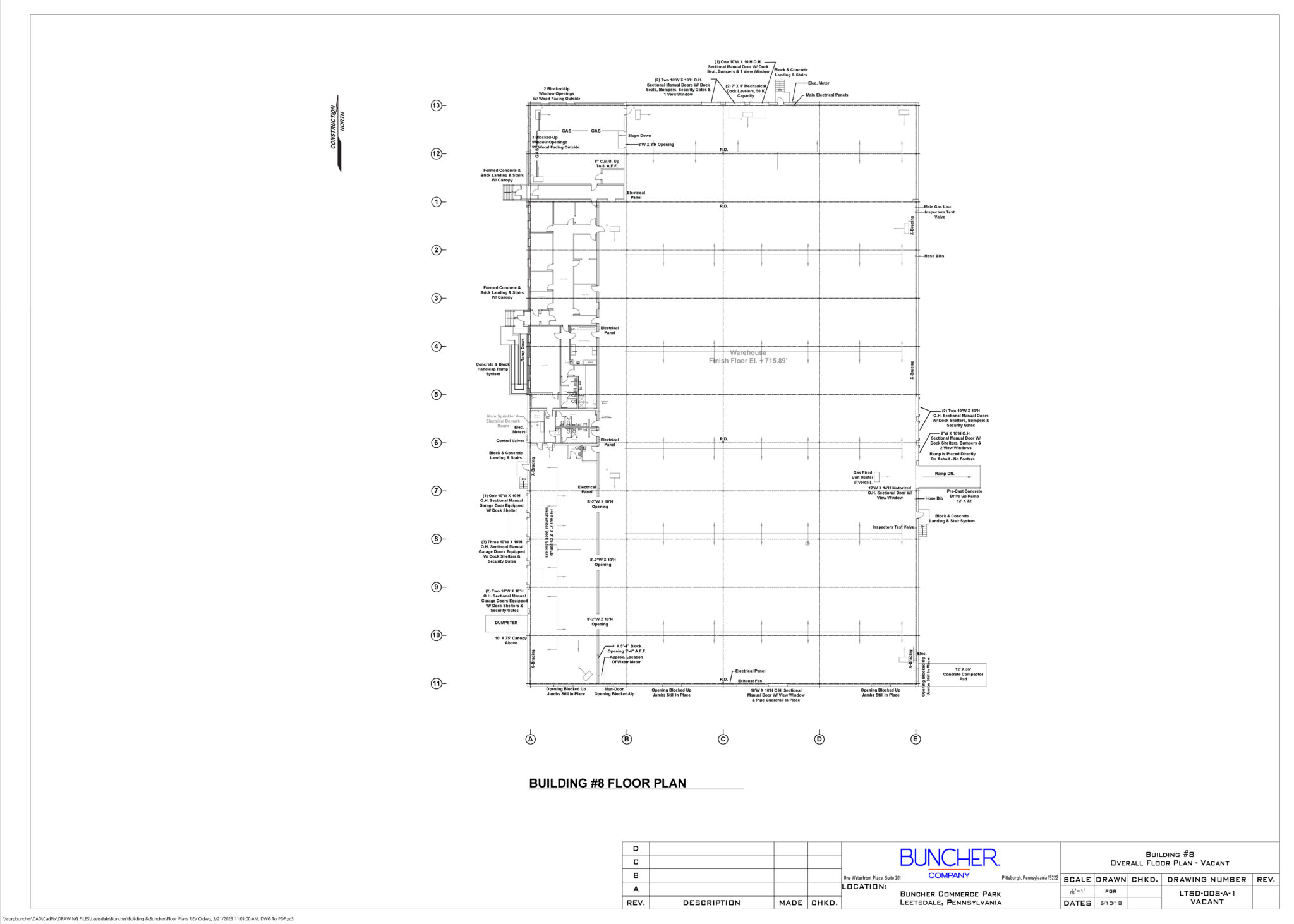 Buncher Commerce Park Leetsdale Building 8 (61,559 Sq. Ft